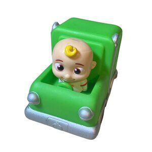 Jazwares 2020 Cocomelon Green Garbage Truck With Moonbug Push Vehicle